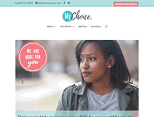 Tablet Screenshot of mychoicepcc.com